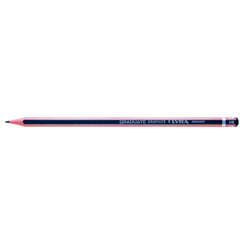 Lyra Graduate HB 12 Graphite Pencil, Multicolour, Pack of 1