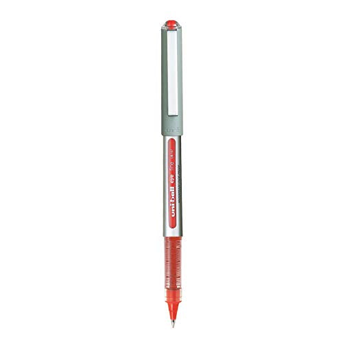 uni-ball Eye UB157 0.7mm Roller Ball Pen | Waterproof Pigment Ink | Lightweighted Sleek Body | Long Lasting Smudge Free Ink | School and Office stationery | Blue, Black & Red Ink, Pack of 3