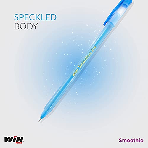 Win Smoothie Ball Pens | Black, 400 Pcs