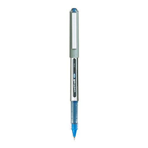 uni-ball Eye UB157 0.7mm Roller Ball Pen | Waterproof Pigment Ink | Lightweighted Sleek Body | Long Lasting Smudge Free Ink | School and Office stationery | Blue, Black & Red Ink, Pack of 3