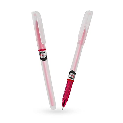 Win Eee Gel Pens, Red, 25 Pcs