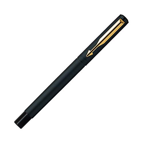 Parker Fn Vector Matte Black Gold Fountain Pen 