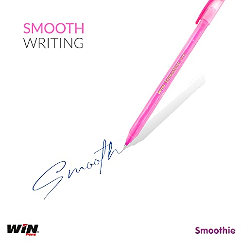 Win Smoothie Ball Pens (Red, 80 Pcs)