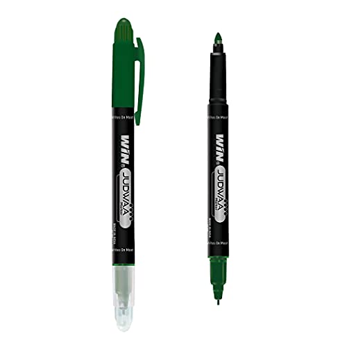 Win Judwaa Dual Tip CD/DVD/OHP Marker | 20 Pcs Green Ink