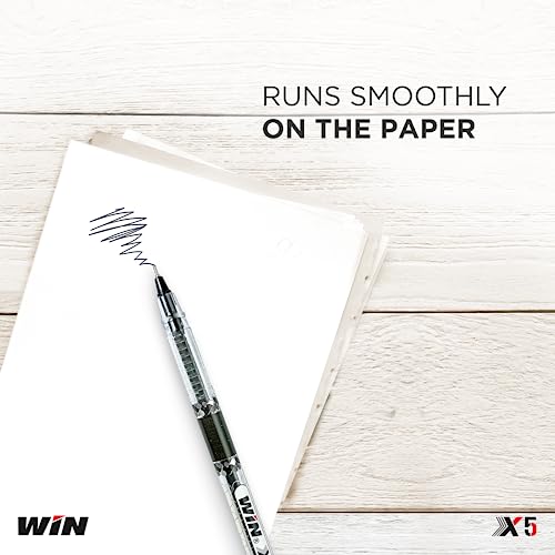 Win X5 Ball Pens - 0.7 mm - 5 Pc Per Pack