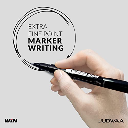 Win Judwaa Dual Tip CD/DVD/OHP Marker | 10 Pcs Black Ink