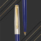 Parker Galaxy Standard Gold Trim Ball Pen - Blue Ink, Pack Of 1