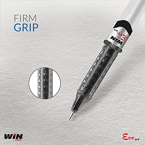 Win Eee Gel Pens, Red, 25 Pcs