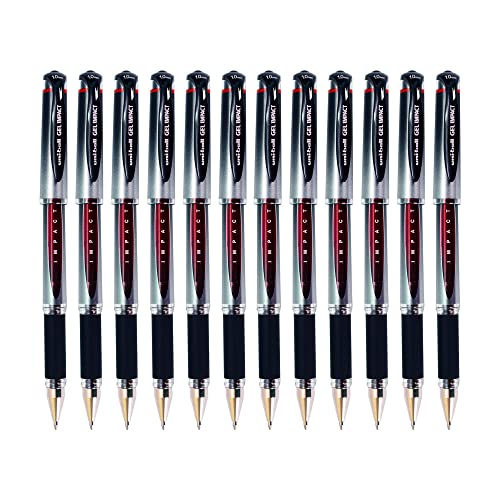 Uniball Signo Um153S Gel Pen - Red Ink