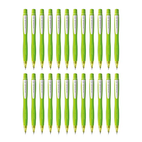 Uni-ball Shalaku M7-228 Mechanical Pencil (Light Green Body, Pack of 24)