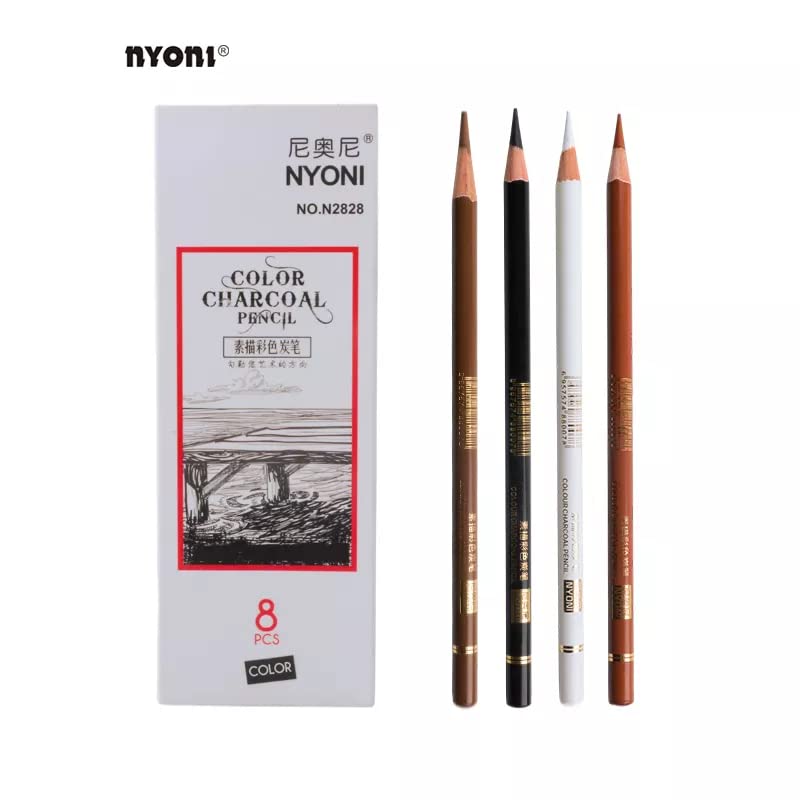 Ondesk Artics Artists' Black Charcoal Drawing Medium Pencil