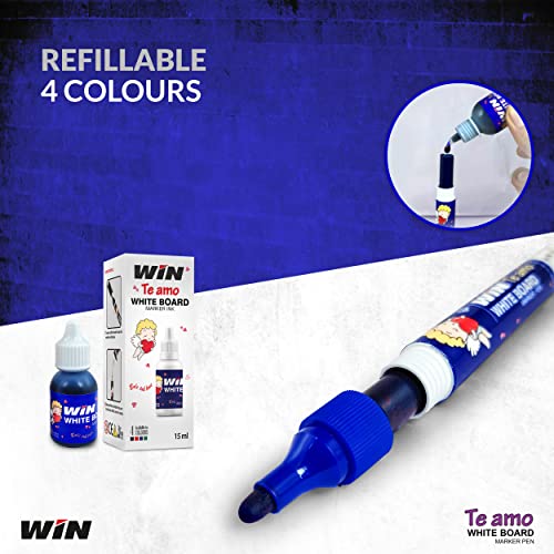 WIN Te Amo White Board Markers - Combo