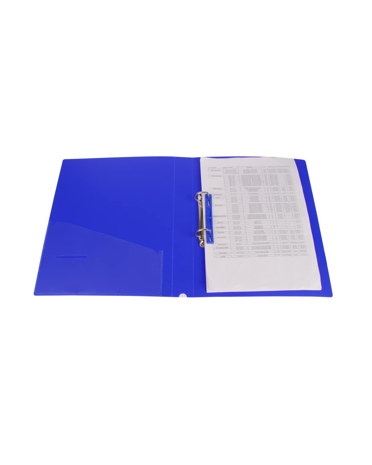 1pc Transparent Color Plastic Clip File Folder A5/A6/A7 Notebook Loose Leaf Ring  Binder Planner Agenda School Office Supplies F8O6 - Walmart.com