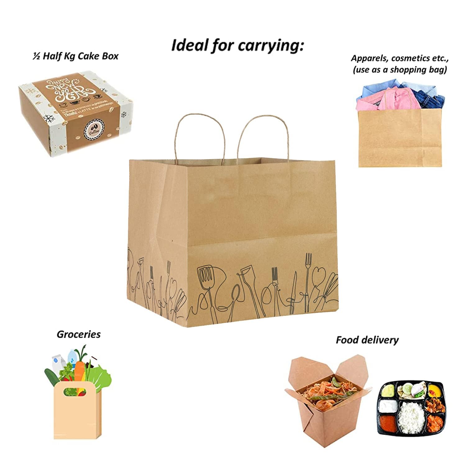 Source Fancy Paper Bags for Cakes with Ribbon on m.alibaba.com