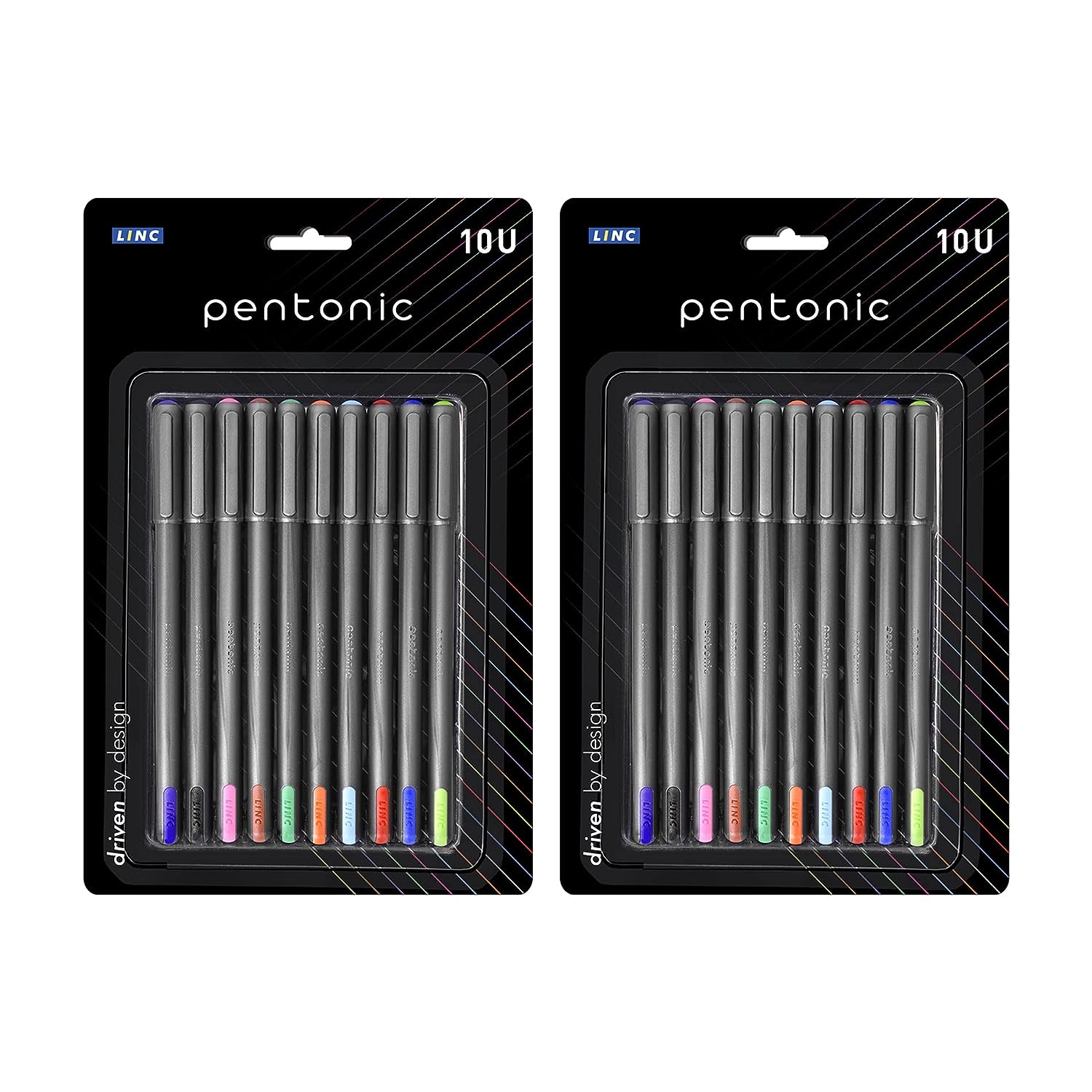 Pentonic 0.7mm Ball Point Pen - Multicolor Ink – ondesk.in