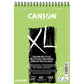Canson Xl Recycled 160 Gsm Fine Honeycomb Grain A5 Paper Spiral Pad(White- 25 Sheets)