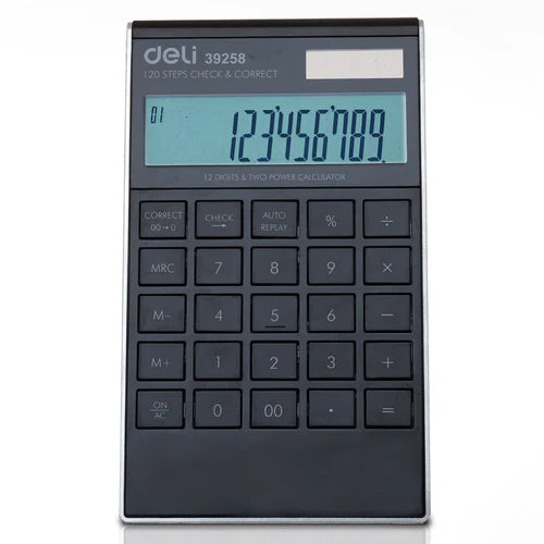 Deli W39258 Calculator, Black