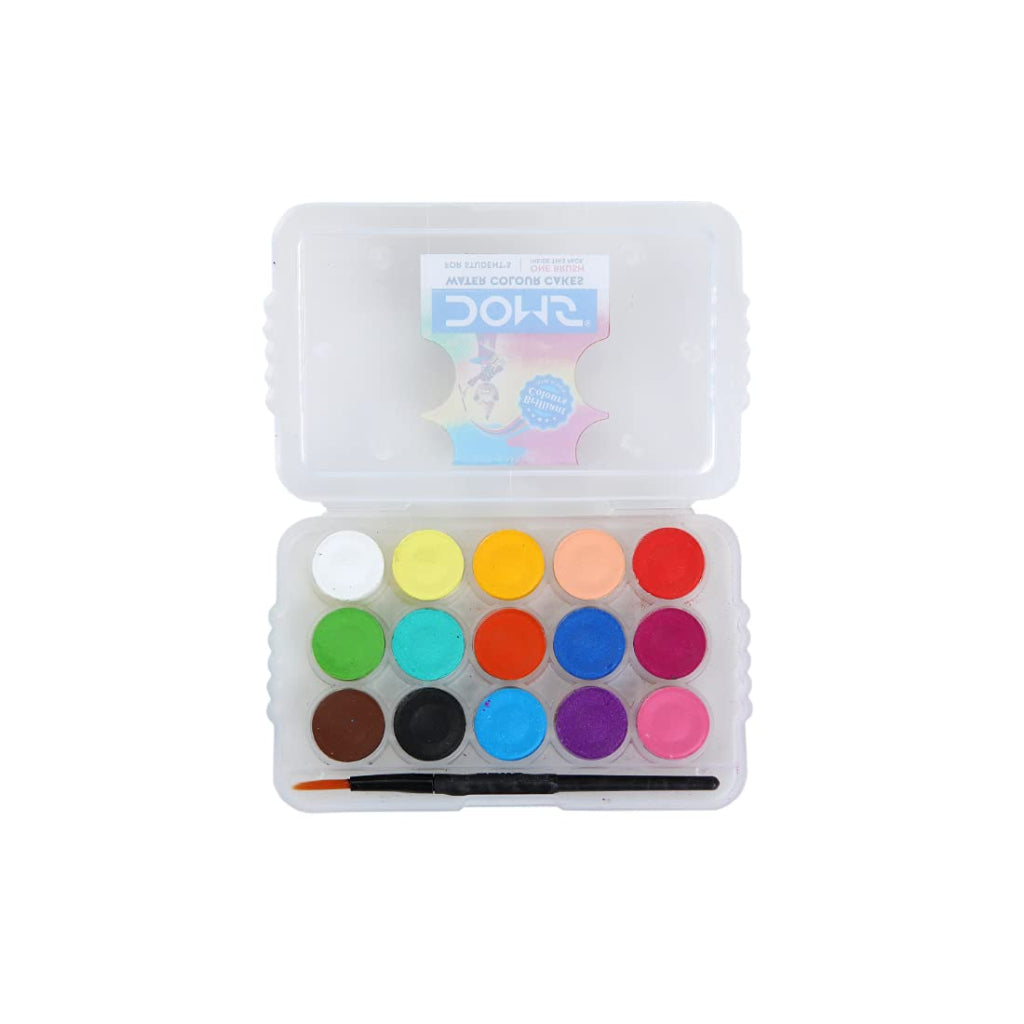 Doms Water Colour Cakes – Set Of (12,24) Shades – TheKalamStore