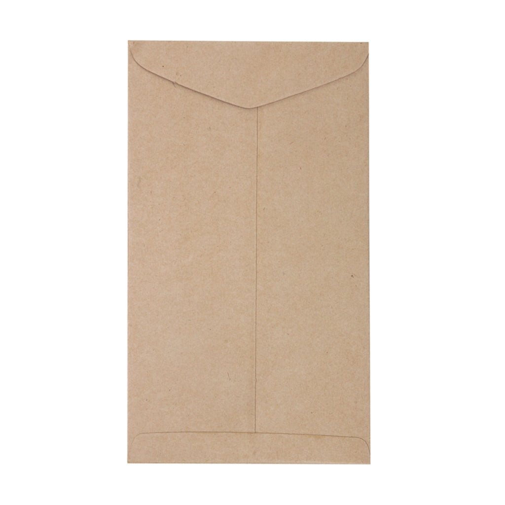 Paper Pep Business Envelope 120GSM 7"X4" Kraft Pack of 40