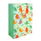 Paper Pep Green Birds Box Medium 26X12X32Cm Paper Bag