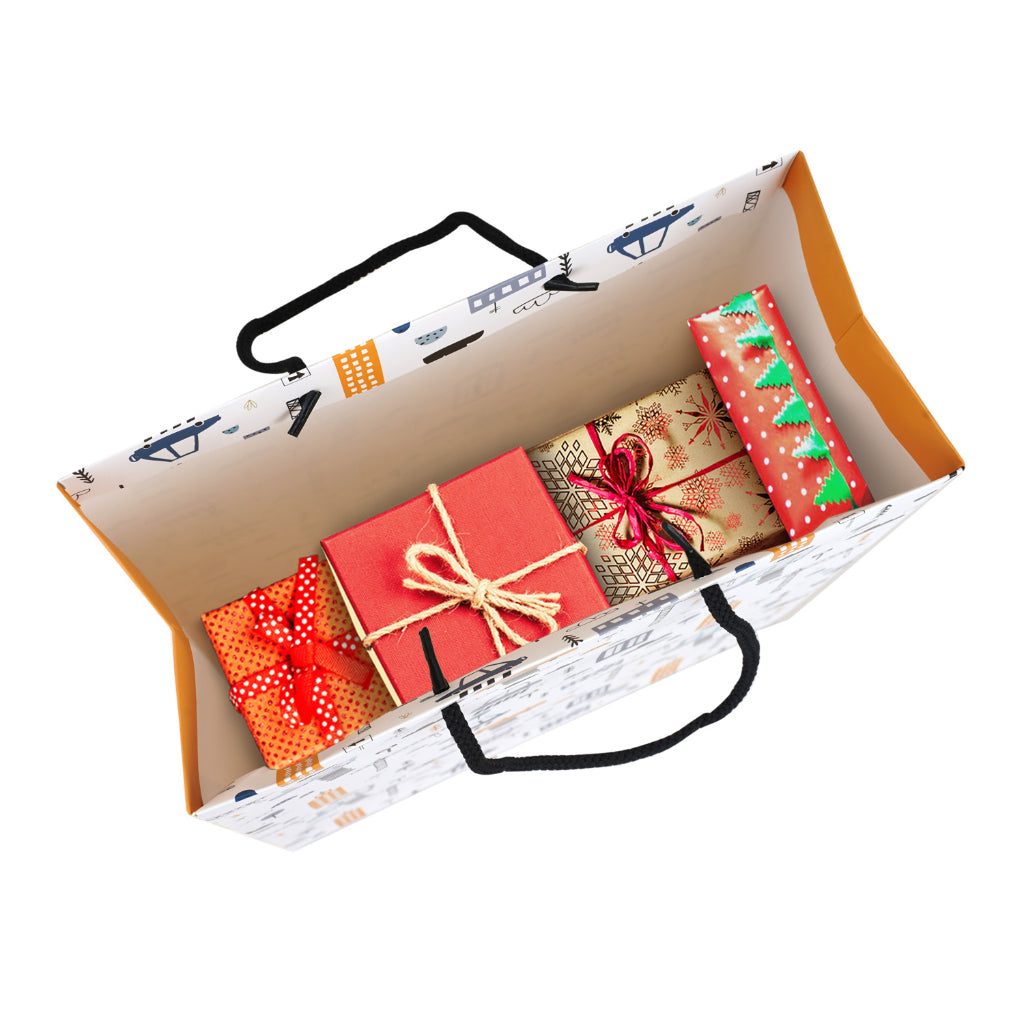3d gift box wrapped golden ribbon on transparent background PNG - Similar  PNG